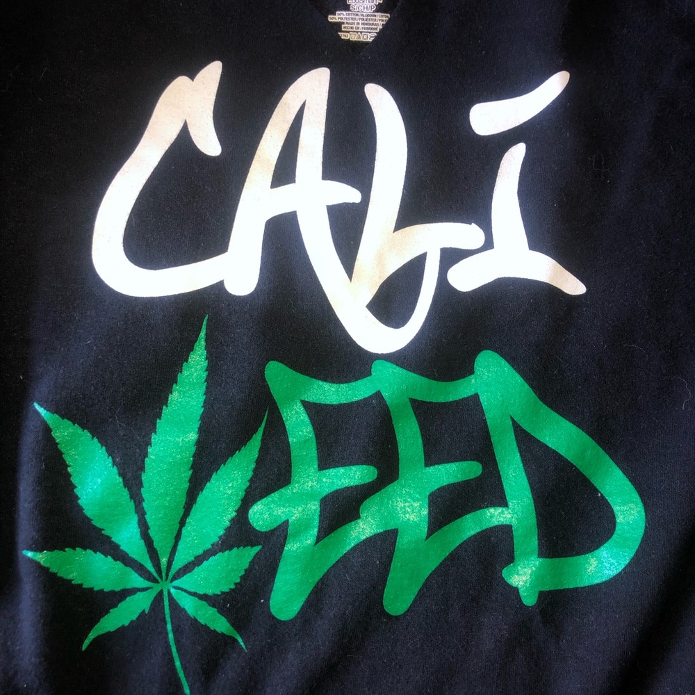 Unisex crewneck “Cali Weed” sweatshirt